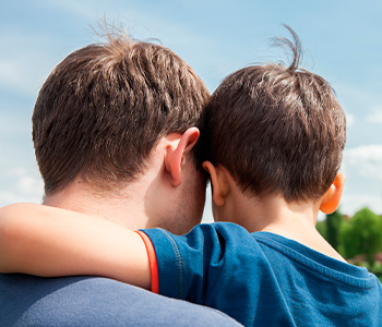 Father and son